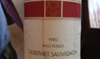 1980 Eberle Cabernet Sauvignon